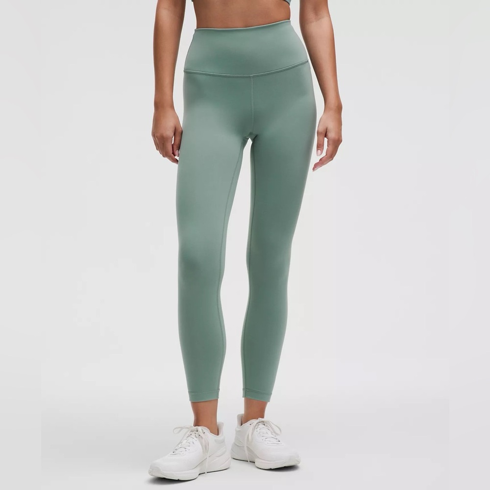 Lululemon Wunder Train High-Rise Tight 25” Crater Blue Size 14 NWT